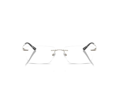 Ray-Ban RX8781D Rectangle Eyeglasses in Gunmetal, front view