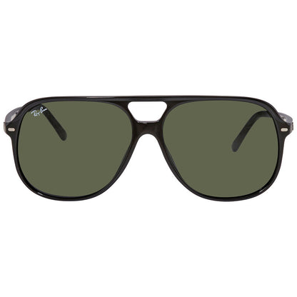 Ray-Ban RB2198 Square Sunglasses in Green Classic G-15 / Black, front view
