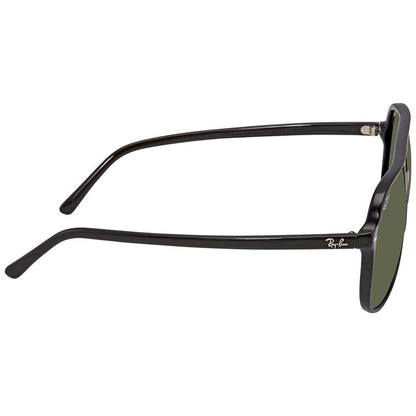 Ray-Ban RB2198 Square Sunglasses in Green Classic G-15 / Black, angle view