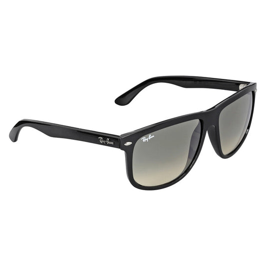 Ray-Ban RB4147 Rectangular Sunglasses in Grey Gradient / Black, side view