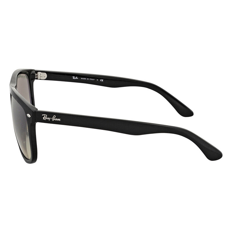 Ray-Ban RB4147 Rectangular Sunglasses in Grey Gradient / Black, back view