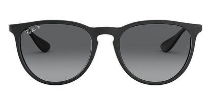 Ray-Ban RB4171 Round Sunglasses in Grey Gradient / Black, side view