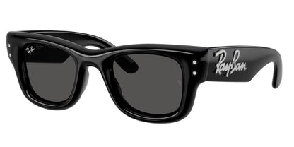 Ray-Ban RB4940B Square Sunglasses in Grey / Black Crystal, front view