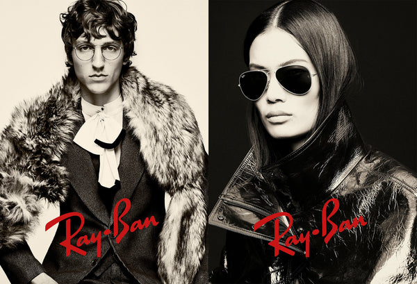 Ray-Ban editorial campaign. Authentic Ray-Ban eyewear at Opti Plaza.