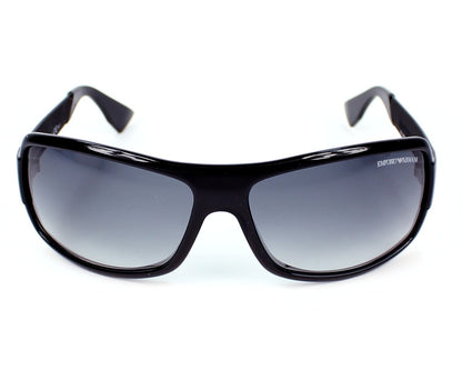 Emporio Armani EA9697/S Geometric Sunglasses in Grey Gradient Black, front view
