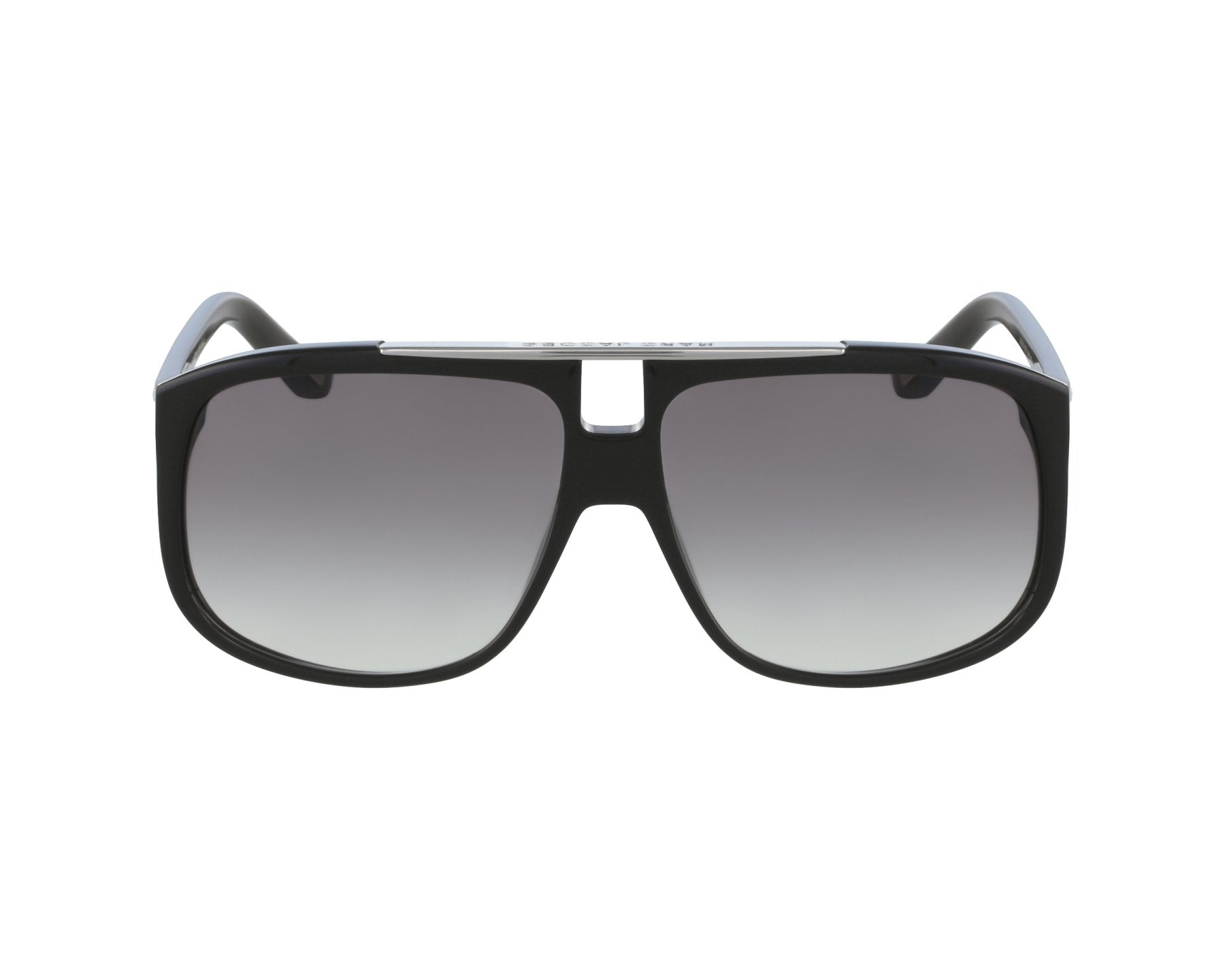 Marc Jacobs MJ252/S Square Sunglasses in Grey Gradient / Black, front view