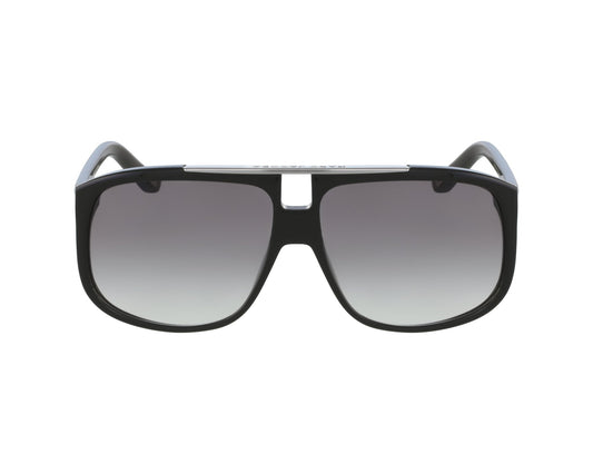 Marc Jacobs MJ252/S Square Sunglasses in Grey Gradient / Black, front view