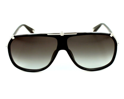 Marc Jacobs MJ305/S Square Sunglasses in Black And Palladium, side view