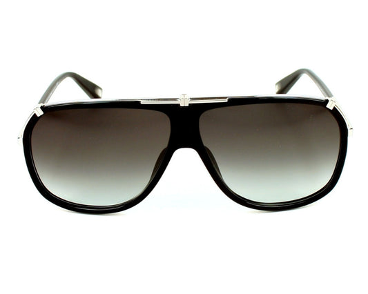 Marc Jacobs MJ305/S Square Sunglasses in Black And Palladium, side view