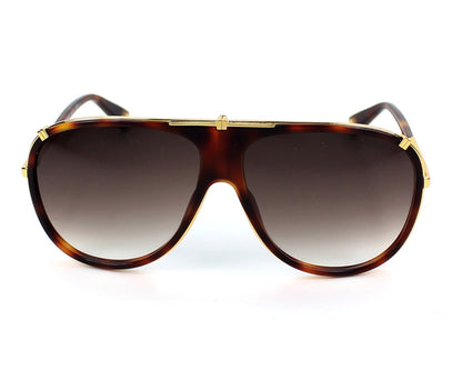 Marc Jacobs MJ306/S Pilot Sunglasses in Grey Gradient / Havana Gold, front view