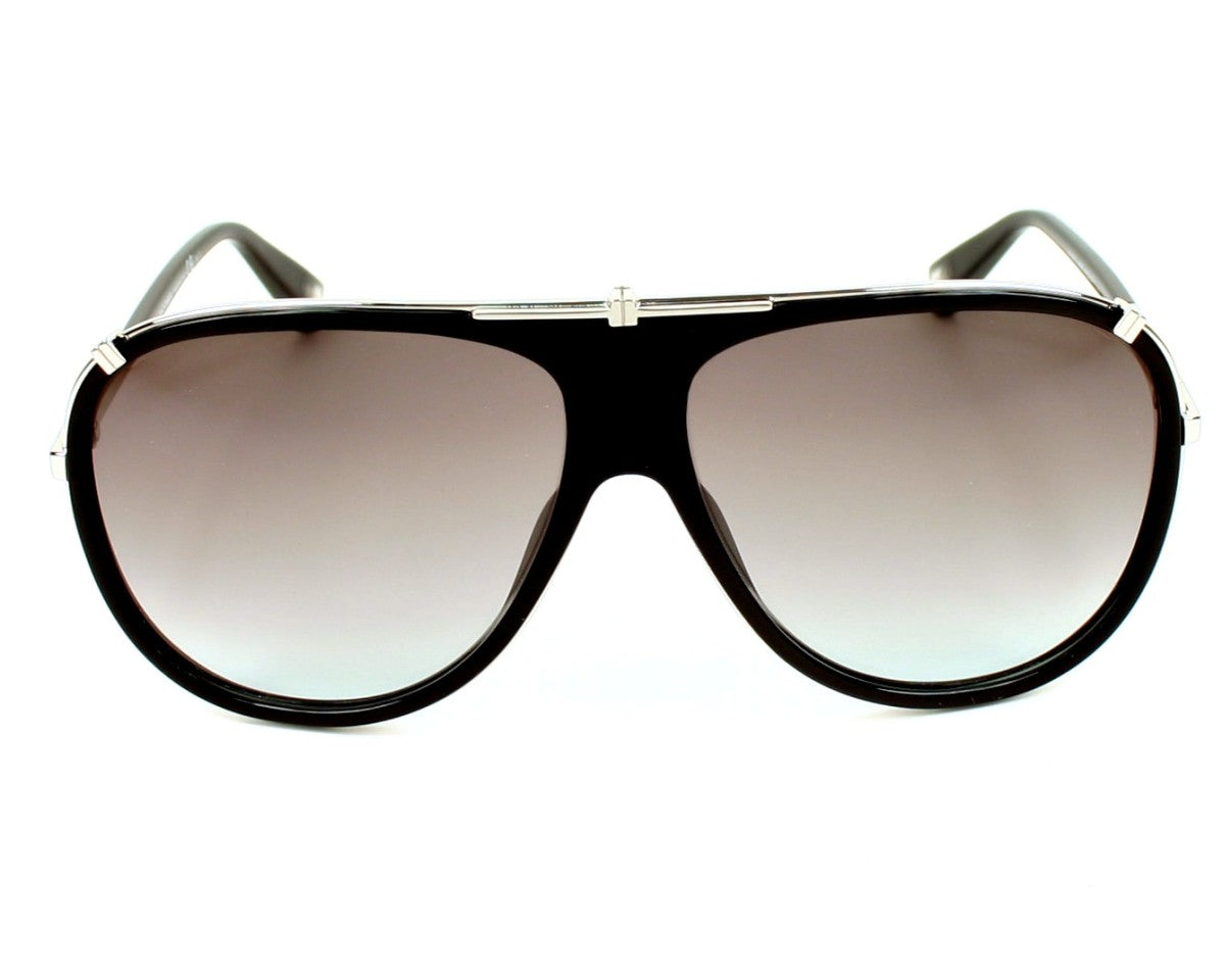 Marc Jacobs MJ306/S Pilot Sunglasses in Blue / Black, front view