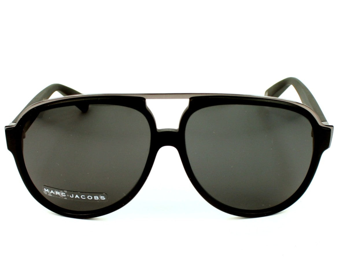 Marc Jacobs MJ421/S Pilot Sunglasses in Matte Black, side view