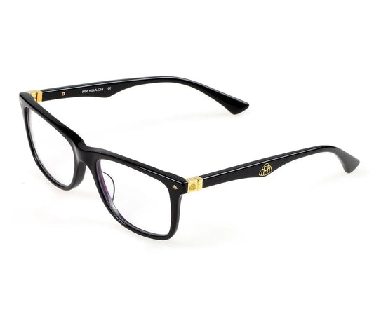 Maybach THE METROPOLITAN II Wayfarer Eyeglasses in Clear Black, front view