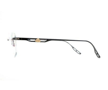 Maybach THE ULTIMATE 1 Eyeglasses in B/Mg Z25, angle view