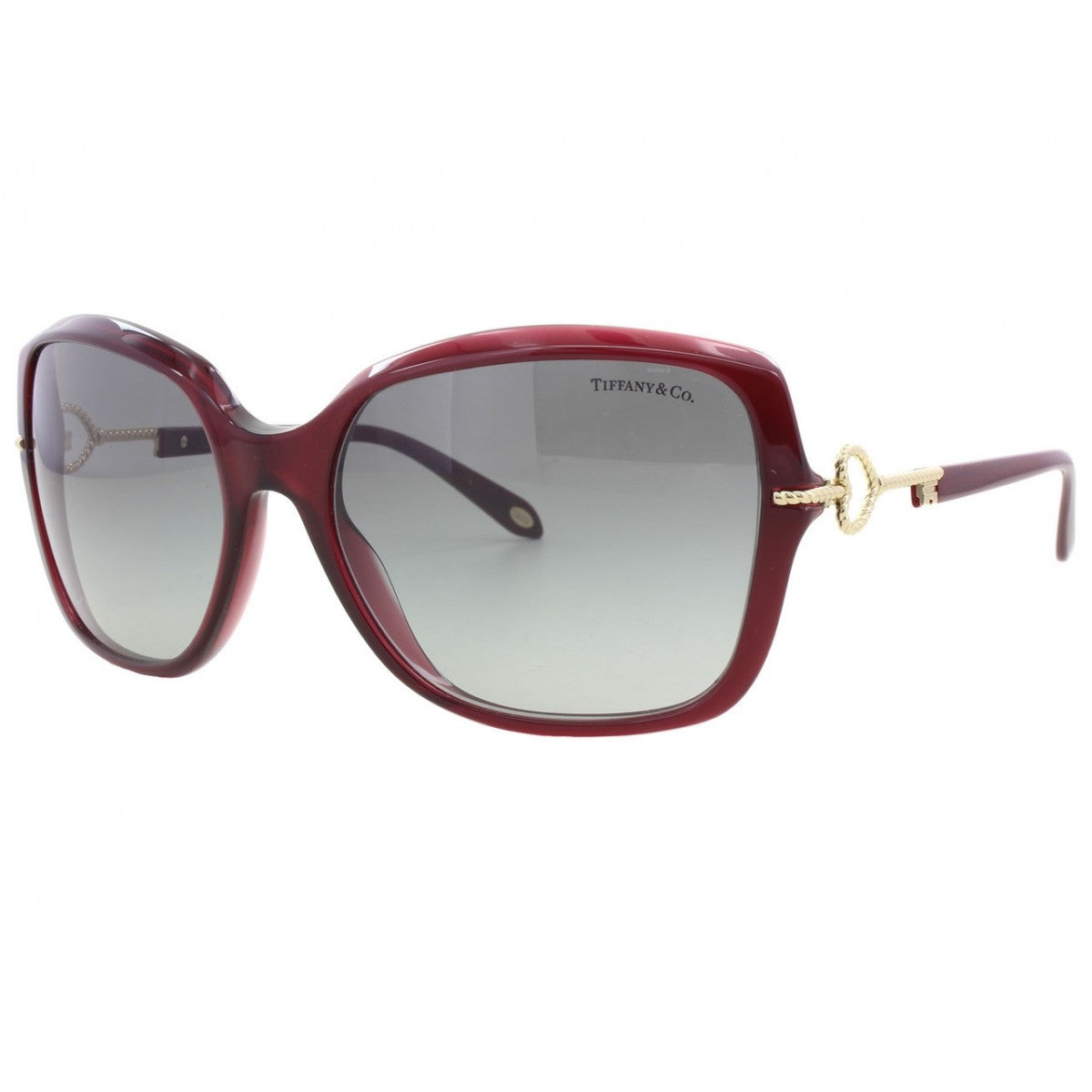 Tiffany & Co. TF4101 Sunglasses in Red / Burgundy, front view