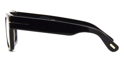 Tom Ford TF5634-B Square Eyeglasses in Shiny Black, side view