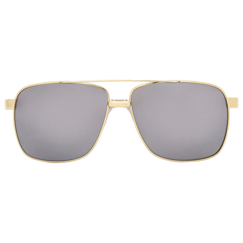 Versace VE2174S Pilot Sunglasses in Dark Grey Mirror / Gold, front view