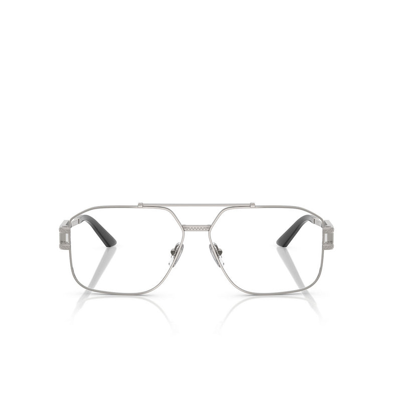 Versace VE1302 Aviator Eyeglasses in Gunmetal Frame, front view