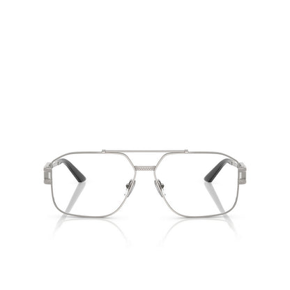 Versace VE1302 Aviator Eyeglasses in Gunmetal Frame, front view