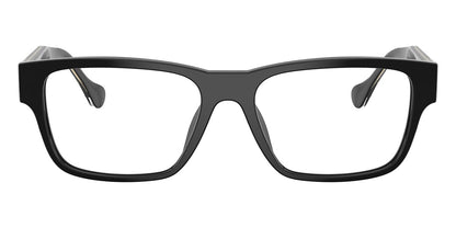 Versace VE3390U Rectangle Eyeglasses in Clear / Black, side view