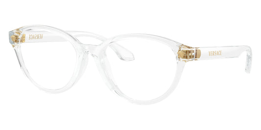 Versace VK3014U Wayfarer Eyeglasses in Crystal, side view