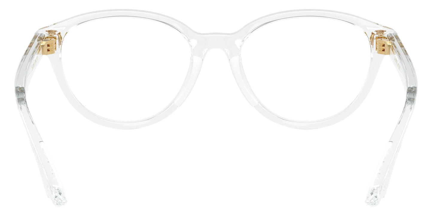 Versace VK3014U Wayfarer Eyeglasses in Crystal, detail view