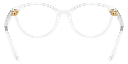 Versace VK3014U Wayfarer Eyeglasses in Crystal, detail view