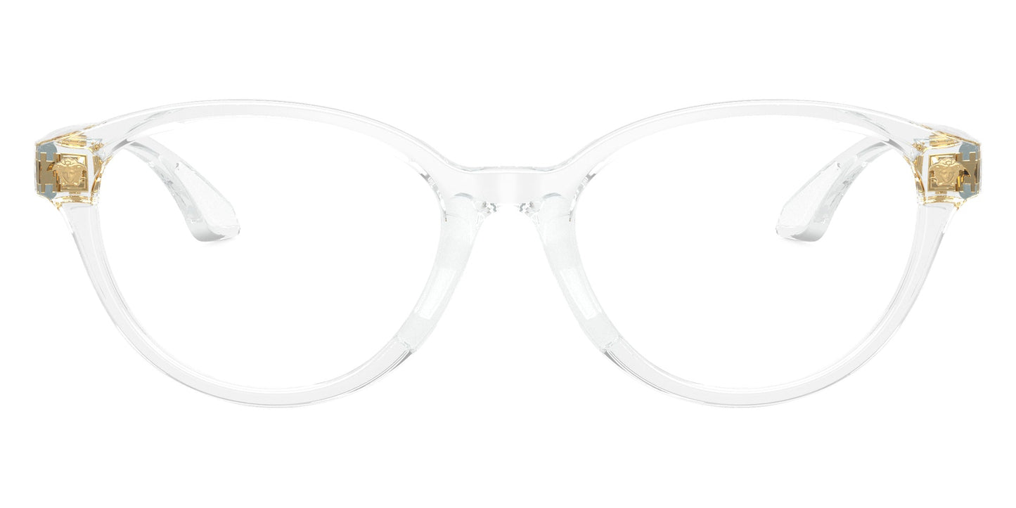 Versace VK3014U Wayfarer Eyeglasses in Crystal, front view