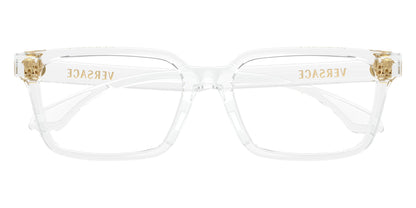 Versace VK3015U Rectangle Eyeglasses in Clear / Crystal, front view