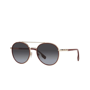 GRAY GRADIENT LENSES WITH GOLD FRAME