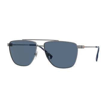 BLUE LENSES WITH GUNMETAL FRAME