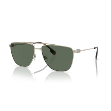 SOLID GREEN LENSES WITH GOLD FRAME