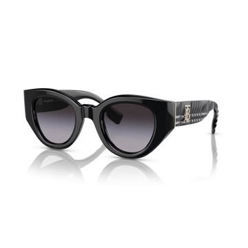 GRAY GRADIENT LENSES WITH BLACK FRAME