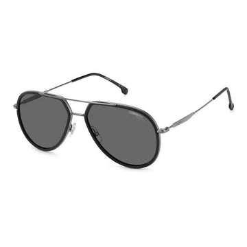 SOLID GRAY POLARIZED LENSES WITH MATTE BLACK FRAME