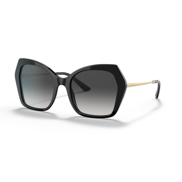 GRAY GRADIENT LENSES WITH BLACK FRAME