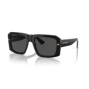 SOLID GARY LENSES WITH BLACK FRAME