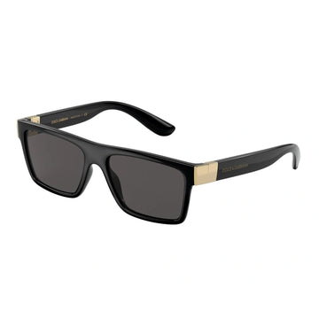 SOLID BLACK LENSES WITH BLACK FRAME