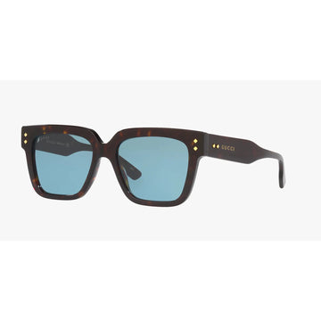 LIGHT BLUE LENSES WITH BROWN FRAME