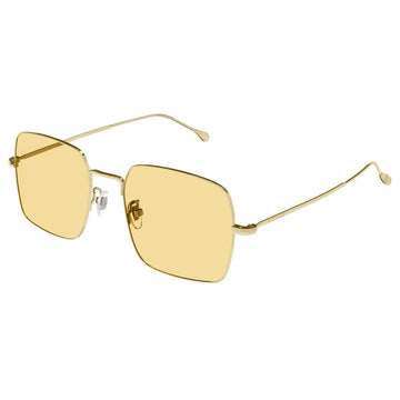 LIGHT YELLOW LENSES WITH GOLD FRAMED