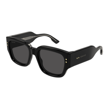 SOLID BLACK LENSES WITH BLACK FRAME