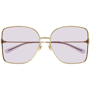 LIGHT PURPLE LENSES WITH GOLD FRAME