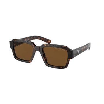 SOLID BROWN POLARIZED LENSES WITH HAVANA FRAME