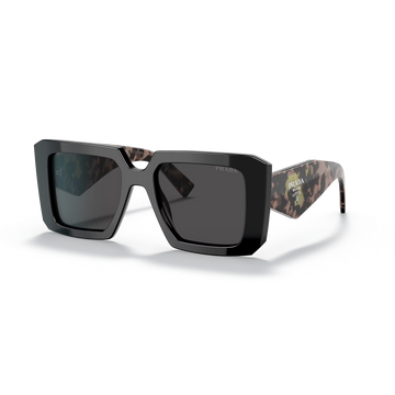 SOLID GARY LENSES WITH BLACK FRAME