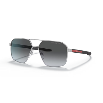 GRAY GRADIENT POLARIZED LENSES WITH SILVER FRAME