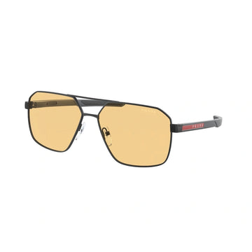 LIGHT ORANGE CHROMIC LENSES WITH BLACK FRAME