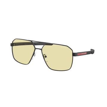 LIGHT YELLOW CHROMIC LENSES WITH BLACK FRAME