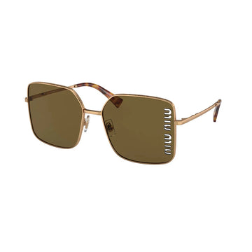 BROWN WITH GOLD FRAME