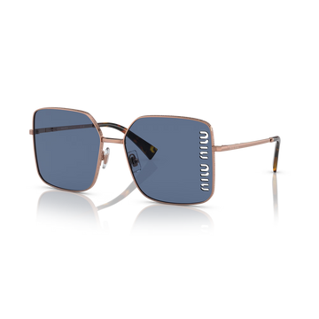 BLUE WITH ROSE GOLD FRAME