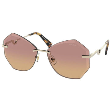 BROWN WITH GOLD FRAME