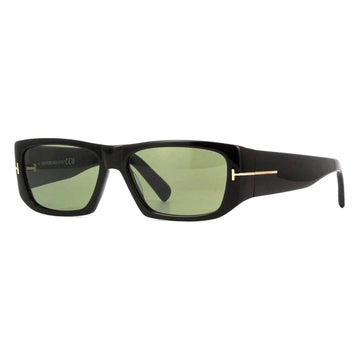 GREEN LENSES WITH BLACK FRAME